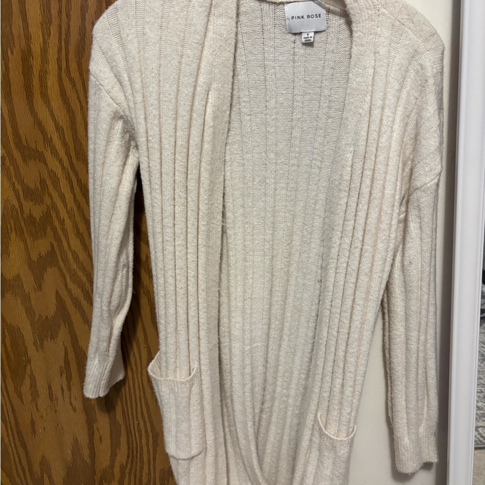 Pink Rose Cardigan